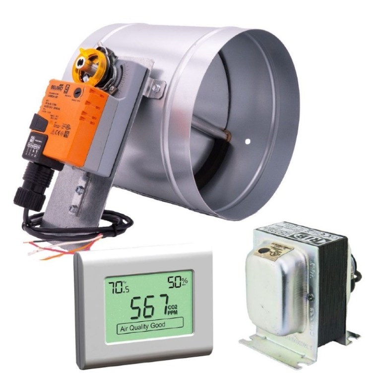 Modulating Control Humidifier iO HVAC Modulating Demand CO2 Ventilation Kit CO2-MOD-XX