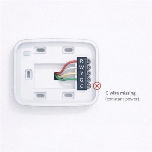 How to Upgrade to a Smart Thermostat and Add a New Wire 1 thermostat wiring missing a c-wire